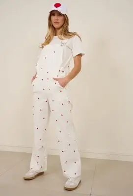 Salopette Moderne Brodée pour Femmes - Élégance et Confort