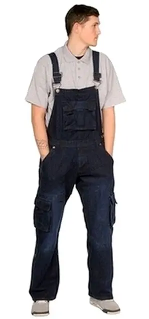 Salopette Coupe Large en Coton Noir : Élégance et Confort au Quotidien